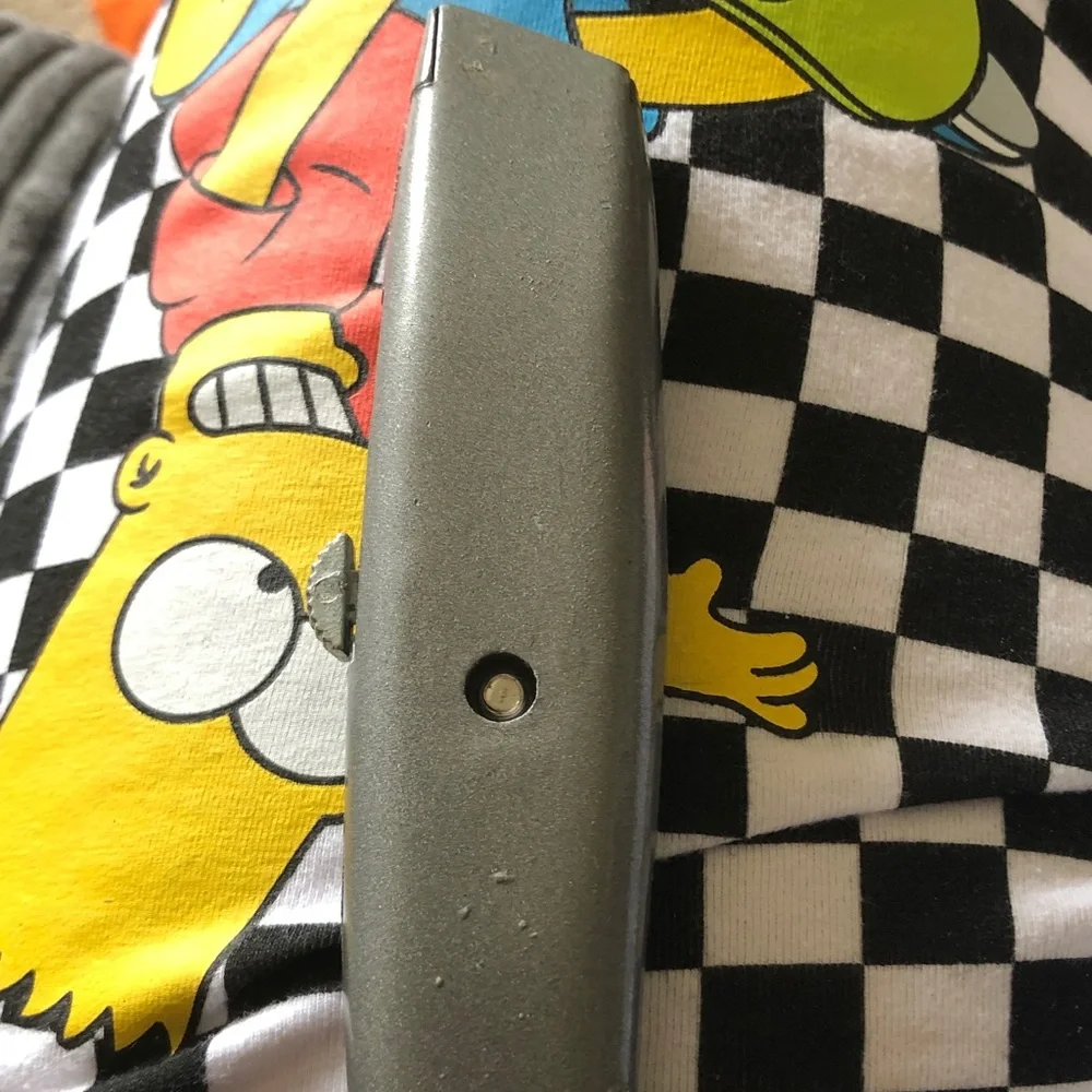 Metal Utility Tool with Embossed NEL Logo - Silver